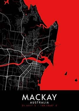 Mackay Dark Map