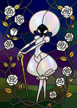 Hollow Knight Silksong: Lace Stained Glass