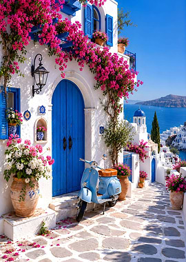 Santorini Aegean Beauty