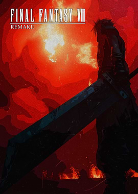 Final Fantasy VII Remake Poster