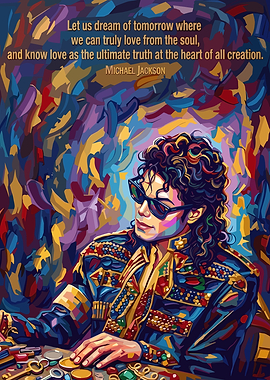 Michael Jackson Pop Art Portrait
