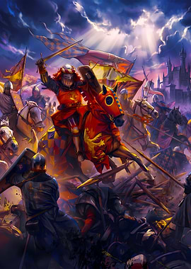 Chronicles Medieval Ray of Hope Illustration