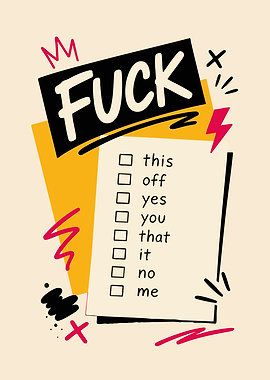 Funny Fuck Checklist
