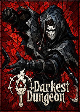 Darkest Dungeon Stained Glass Art