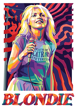 Debbie Harry Blondie Pop Art