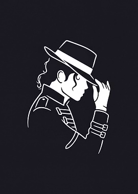 Michael Jackson Silhouette
