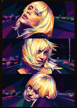 Billie Eilish Pop Art Triptych