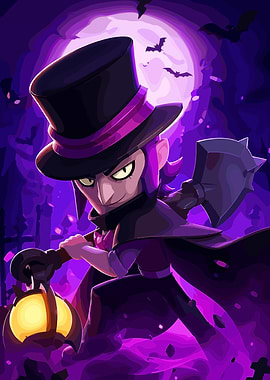 Mortis with Lantern and Axe brawl stars