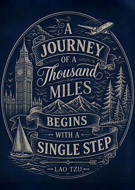 Journey of a Thousand Miles Quote