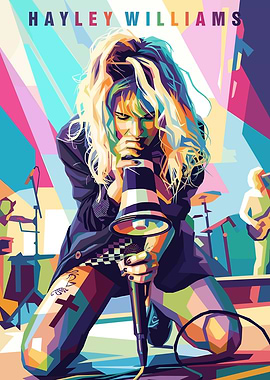 Hayley Williams Pop Art