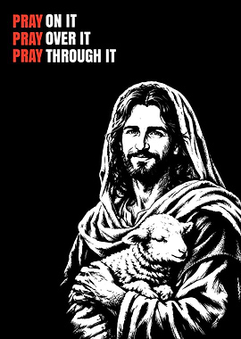 Jesus Holding a Lamb