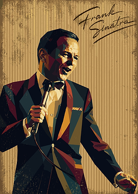 Frank Sinatra Vintage Poster