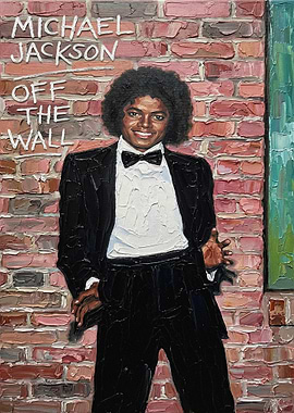 Michael Jackson Off The Wall Painting