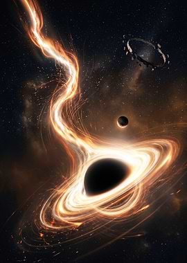 Black Hole with Accretion Disk and Ring