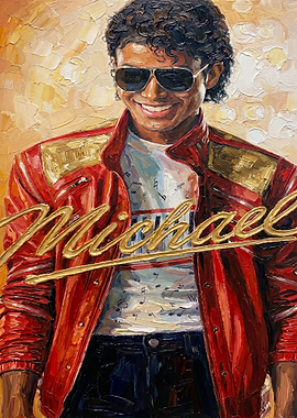 Michael Jackson Painting