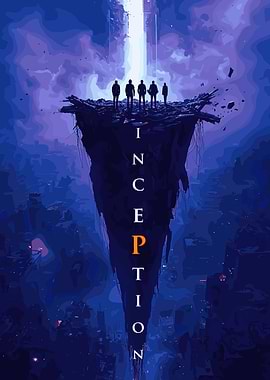 Inception Movie Poster Art