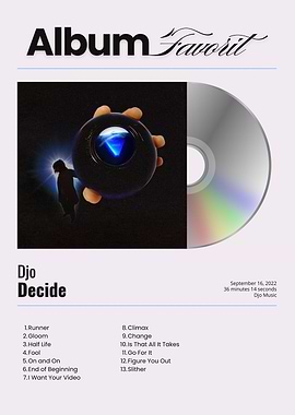 Djo Decide Album Cover