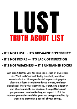 The Truth About Lust