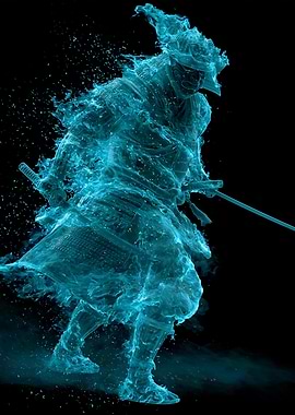Ghostly Samurai Warrior