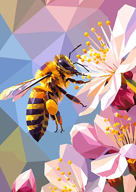 Bee on a Flower