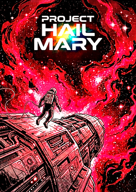 Project Hail Mary Astronaut in Space