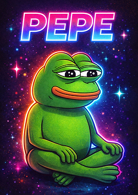 Pepe the Frog in Space
