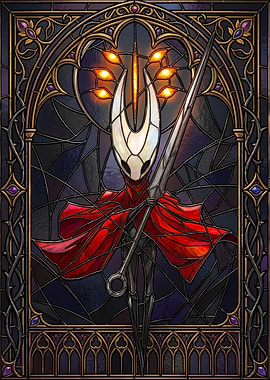 Hornet Stained Glass Art