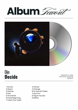 Djo Decide Album Cover