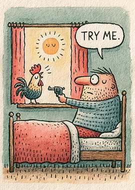 Trying to enjoy My Weekend Morning