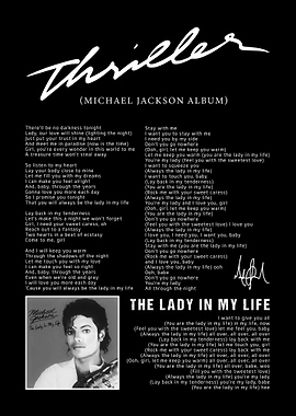 Michael Jackson Thriller Album Art