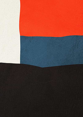 Abstract Geometric Color Blocks
