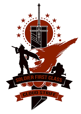 Cloud Strife Soldier First Class Emblem