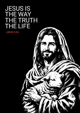 Jesus Holding a Lamb