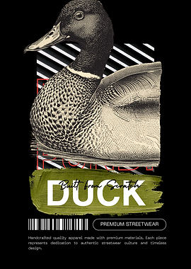 Animale Duck Streetwear Graphic