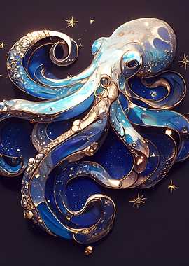Ornate Celestial Octopus