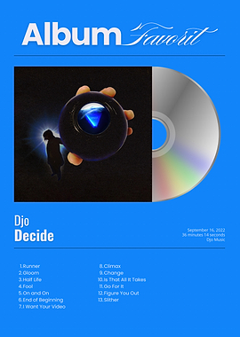 Djo Decide Album Cover