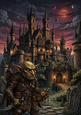 Goblin adventure to the dark castle
