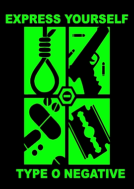Type O Negative Express Yourself Graphic