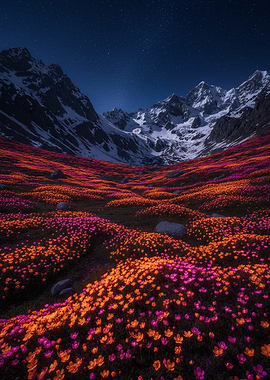 Meadow Under The Starlight