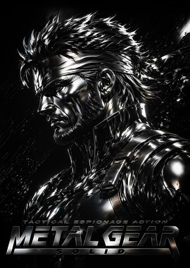 Metal Gear Solid Snake Portrait