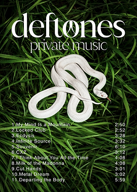 Deftones Private Music Album Cover