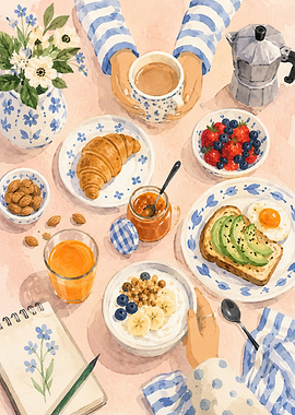 Shared Morning Feast