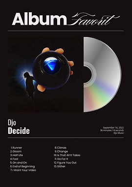 Djo Decide Album Cover