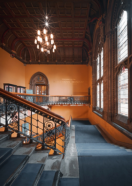 Hunterian Museum Interior Staircase