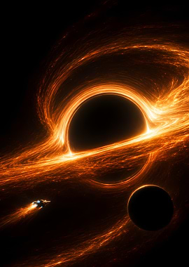 Black Hole and Spaceship