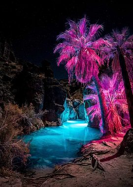 Magenta Oasis