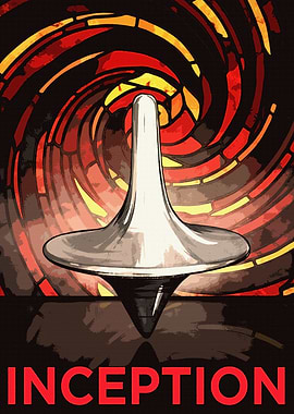 Inception Spinning Top Poster