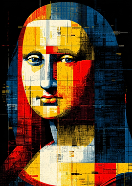 Mona Lisa Pop Art