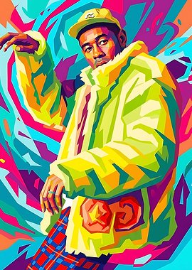 Tyler, The Creator Pop Art Portrait