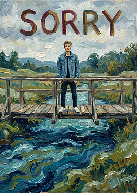 Justin Bieber 'Sorry' Painting